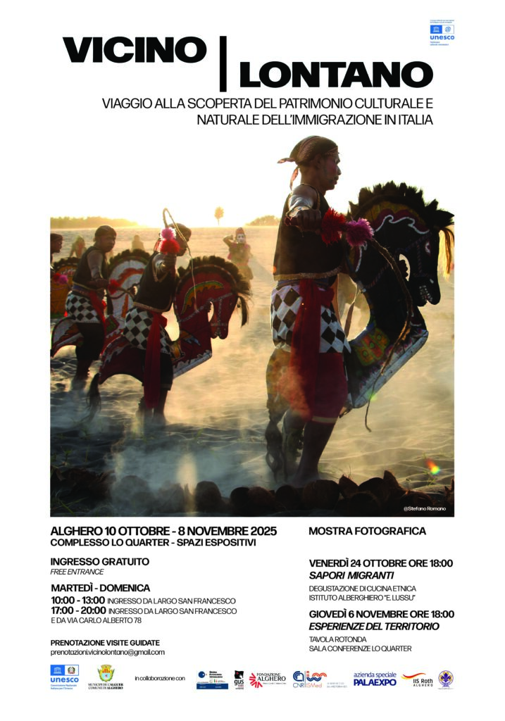 VICINO|LONTANO – Mostra alla scoperta del patrimonio culturale e naturale dell’immigrazione in Italia